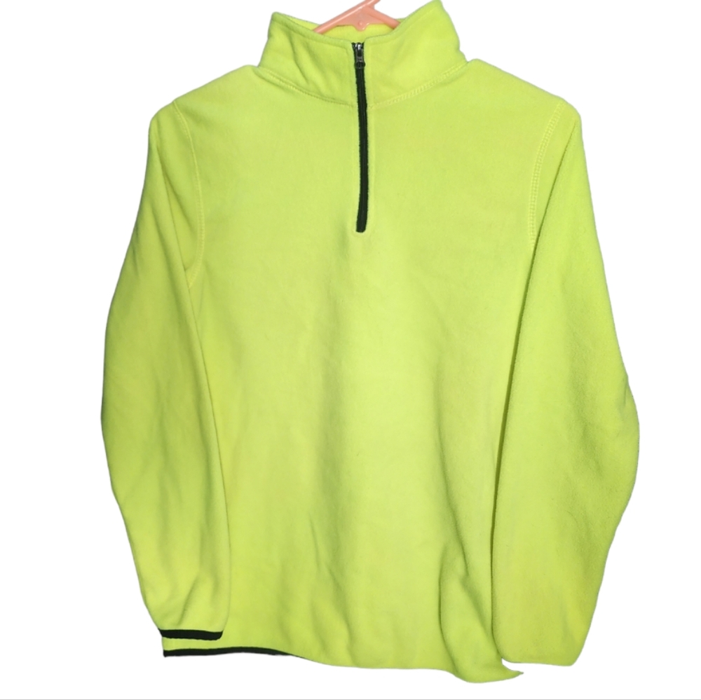 Xersion Boys Fleece Athletic Pullover Yellow Size 14-16 L